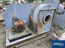 3200 cfm, Hartzell #053-19-AH03, rotary positive blower, 25 HP, #28073