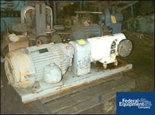Lobeflo #AP/LV400CS8, 4" positive displacement pump, sanitary Stainless Steel, #14341