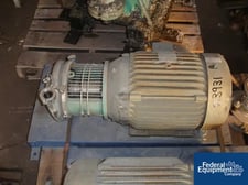 Tri-Clover #C218MD25T-S, 3" x 1" x 8" centrifugal pump, 20 HP, #23931 (2 available)