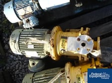 40 GPM @ 83' TDH, Kontro #HCOH, 1" x 1" x 4" centrifugal pump, 316 Stainless Steel, 3 HP, #24190