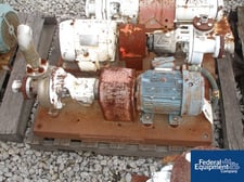 Durco, centrifugal pump, 1.5" x 1" x 6", D4 alloy, 5 HP, #24374