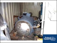 75 gallon Pemco reactor, Stainless Steel, 15 psi, jacketed for 90 psi, #21004