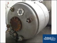 200 gallon Glasco, Stainless Steel reactor, 75 psi, jacketed for 100 psi, #24773