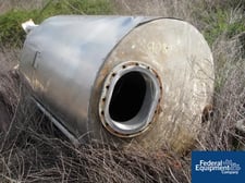 500 gallon Perry, 304 Stainless Steel reactor, 75/75 psi, #27619