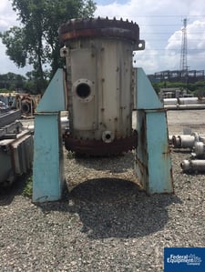731 sq.ft., Spiral heat exchanger, Kurose, 304 Stainless Steel, 128/71 psi, 1984, #24933