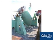 50 cu.ft. Patterson twin shell blender, Stainless Steel, jacketed, #18290