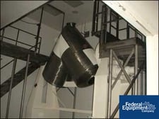 50 cu.ft. Patterson twin shell blender, 304 Stainless Steel, 55# density, #23357