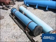 8" x 5' Pfaudler, glass lined pipe, #23887