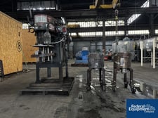 5 HP Myers #HV550/500-5-5-769, tri-shaft mixer, Stainless Steel, #16338