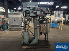 7.5 HP Myers #00V550A-5-7.5, dual shaft vacuum mixer, #16711