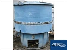 Sweco #M60S-2, Vibro Energy wet grinding mill, Stainless Steel, 70 gallon capacity, jacketed chamber, with