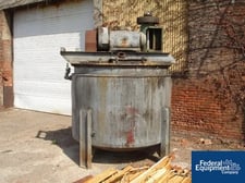 1000 gallon Ross #VM1000 Versamix, Stainless Steel, jacketed, anchor agitator, #16018