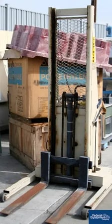 1500 lb. Lift Lift Rite forklift, 20" load center, 6' forks, #26436