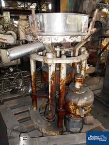 22" Russell, sieve, Stainless Steel, 1 HP, 220/440 V. explosion proof motor, #24566