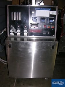 Vector coating pan pumping system, designed for 4 guns & 4 nozzles with pump, 480 V., #29497