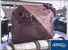 Patterson, double cone vacuum dryer, 69.3 cu.ft., 304 Stainless Steel, #13540