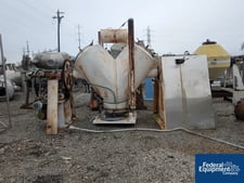 20 cu.ft. Gemco twin shell formulator, Stainless Steel, 1970' s, #16275