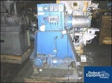 Eiger #10L Mark II Series, horizontal media mill, Stainless Steel, explosion proof, 15 HP, complete on base
