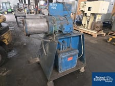 Eiger #10L Mark II Series, horizontal media mill, Stainless Steel, explosion proof, 15 HP, complete on base