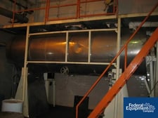 Bush tank fab, rotary vacuum dryer, 150 cu.ft., 304 Stainless Steel, #27608