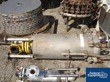 15" diameter x 30" deep tank Filterite cartridge filter #66MS03-316-4FD-C150, 316 Stainless Steel, 150 psi @