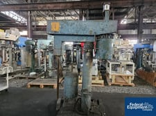 25 HP Hockmeyer disperser, Stainless Steel, explosion proof, vari-speed, air over oil hydraulic lift, 45"
