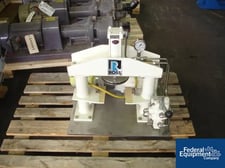 Ross #DS, Discharge Press, 1 qt., 6.5" dia.platen, bench top, .5 HP, 115/230 V., explosion proof hyd.pump