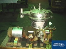 Westfalia #SAOWH-3036-SEF, disc centrifuge, 316 Stainless Steel, seperator design, 10 HP, 550 V., #34098