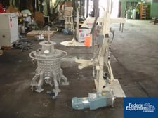 10 gallon Philadelphia mixer, Stainless Steel, 14.5" dia. x 14" straight side, dish bottom, 1.5" center