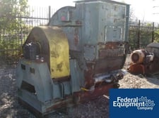 Combustion Engineering Raymond imp mill, Carbon Steel, 96" diameter x 36" W rotor w/1" thick fixed blades