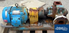 2.5" Blackmer Rotary vane pump, Carbon Steel, 5 HP, 35 gpm @ 100 psi, 1750 RPM, on base, 230/460 V. xp motor