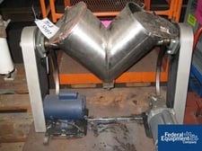 .53 cu.ft. Patterson, twin shell blender, Stainless Steel, 16 quart, serial #LB-9963, #37480