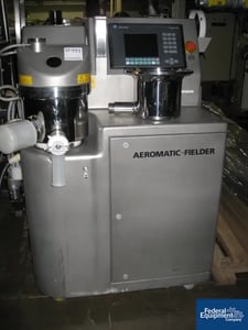 Aeromatic Fielder #SP1, microwave high shear mixer, single pot processor, Stainless Steel, jacketed bowls