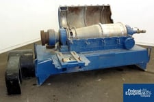 Dorr Oliver Oliver Merco #16L, solid bowl decanter centrifuge, 316 Stainless Steel, 4000 RPM max.bowl speed