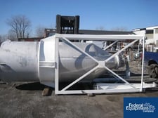 Dynamic Air System #200, blender, 170 cu.ft., Stainless Steel, 54" diameter x 118" straight side, 36" cone