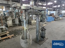 Kady mill, Stainless Steel rotor stator design, Stainless Steel cooling coil, lubrication system, 30 HP