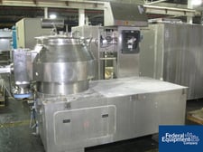 Image for 300 liter Niro-Fielder #PMA300, high shear mixer, Stainless Steel, on base with 10 HP chopper, #39983