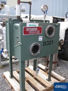 Stokes #M-900-338, vacuum shelf dryer, 12 sq.ft., Stainless Steel, (3) 24" x 24" shelves, 50 psi @ 500°F