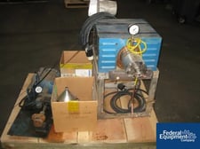 Eiger #ABML .75 EXP, lab media mill, 750 literStainless Steel jacketed chamber, 4 KW, 230 motor,.5 HP feed