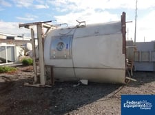 Niro Tower, 8' x 10', 6" (60° ) cone bottom, Stainless Steel, gas fired w/burner, pneu.combustion air