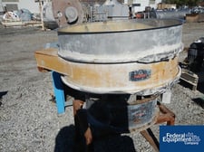 40" Kason, circular screen, Stainless & Carbon Steel, 1 deck, .5 HP, 230/460 V. motor-on-base, serial