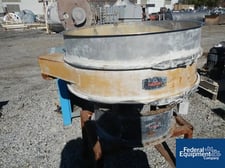 40" Kason, circular screen, Stainless & Carbon Steel, 1 deck, .5 HP, 230/460 V. motor-on-base, serial