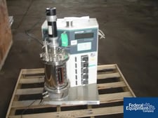 New Brunswick BioFlo #3000, 10 liter fermentor, 316 Stainless Steel, 8.5" dia. x 14" straight side, flat bolt