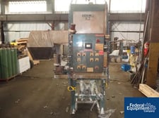 4 sq.ft. Oberlin #OPF4, automatic pressure filter, Carbon Steel, approx. 24" x 28", end discharge, 1/4 HP