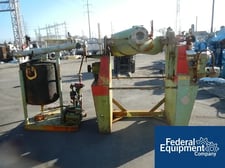 3 cu.ft. Patterson, twin shell solids processor, Stainless Steel, 300#/cu.ft.max, FV @ 250°, Carbon Steel