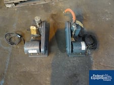 1.2 CFM, Welch #1399, 1/3 HP, 115 V., serial #14061 & #12481, (1) lot of (2 available), #42583