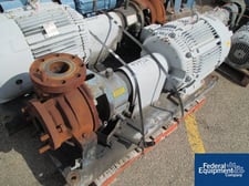 625 GPM @ 218' TDH, Dean, 3" x 4", Carbon Steel, on base w/60 HP motor, serial #17497, #43432