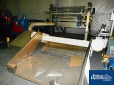 70" Franken, Stainless Steel, 2-deck, 70" x 70" top deck w/dual vibro mtrs, 18" width x 120" L discharge belt