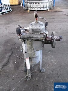 8" FSI Stainless Steel basket filter, 150 psi @ 250°F, serial #62319, #43229