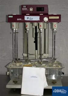Distek #2100B, Dissolution System, 8-bowls w/mixers, #43891 (3 available)